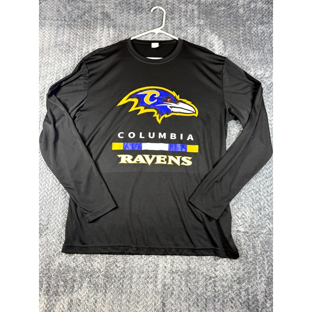 Sport-Tek Baltimore Ravens Football Team Jersey Men's Large Black Pullover